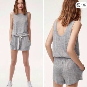 Wilfred Gray Sleeveless Romper
